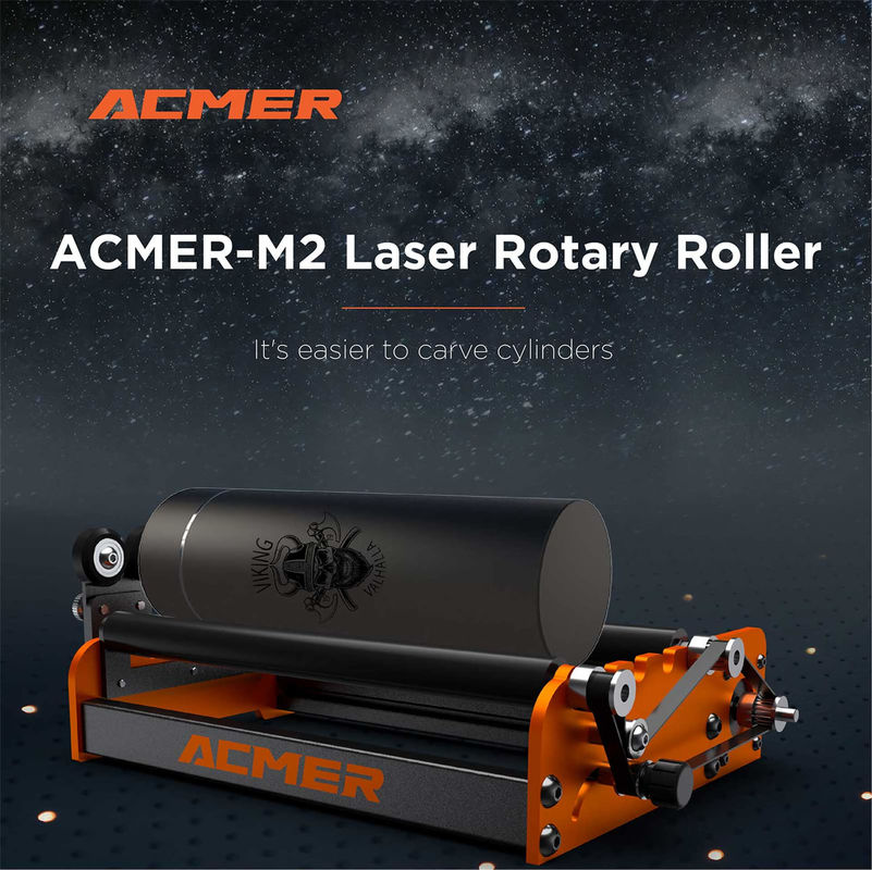 ACMER M2 레이저 gravurer 회전 롤러 Y 축 회전 360도 롤러 레이저 gravurer