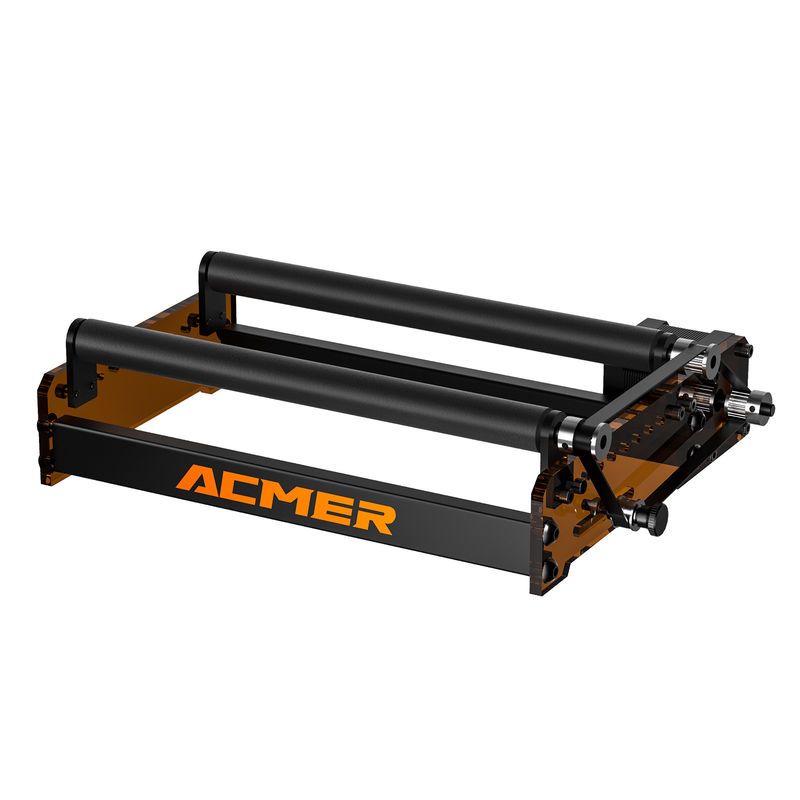 ACMER M3 정밀 조각 범위 6mm ≤ D ≤ 164mm를 위한 8단계 레이저 회전 롤러